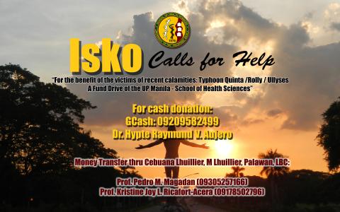 Isko calls for help